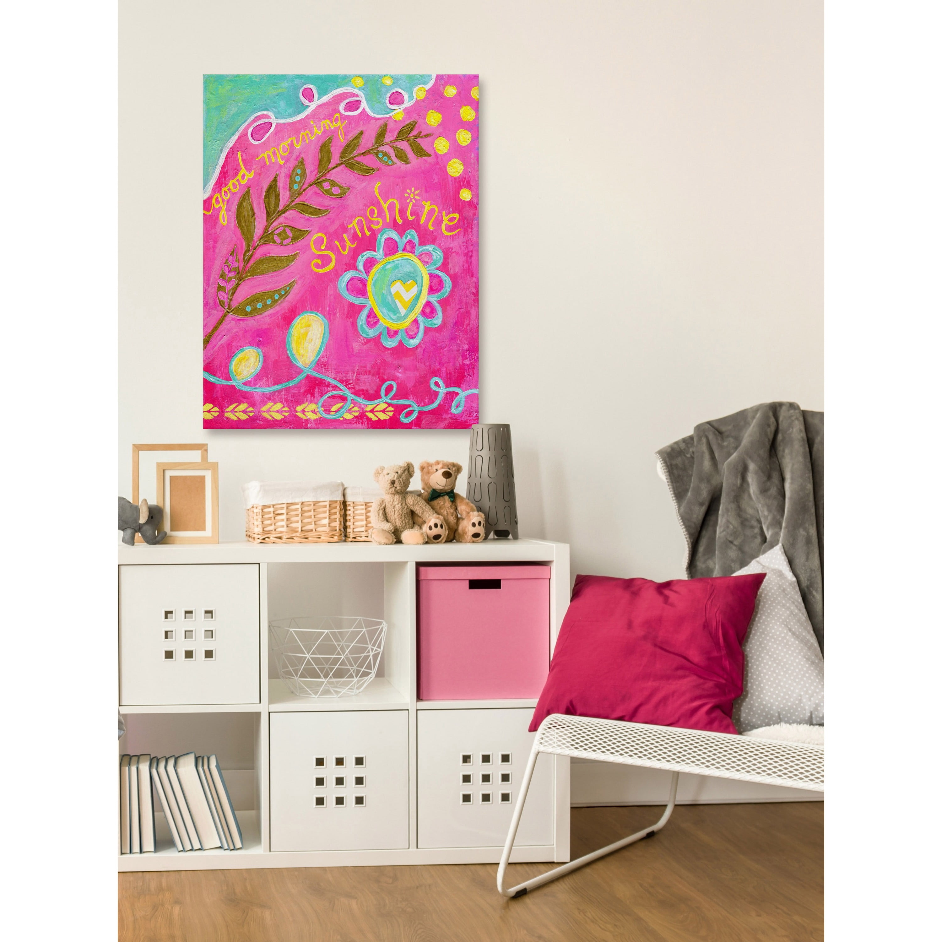 Marmont Hill "Morning Sunshine" by Jill Lambert Painting Print on Wrapped Canvas
