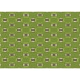 thumbnail image 1 of Ahgly Company Machine Washable Indoor Rectangle Transitional Pistachio Green Area Rugs, 7' x 9', 1 of 7