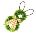 thumbnail image 2 of Billuyoard Elegante guirnalda de conejo de Pascua, exquisita decoración de conejo para la primavera, encantadora para la puerta de entrada Kits de decoración para fiestas, 2 of 6