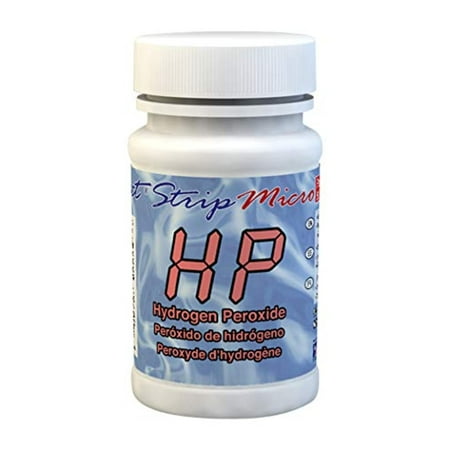 Industrial Test Systems eXact 486648 Micro Hydrogen Peroxide Mid Range Strips, 0-42 ppm Detection Range (Bottle of 50)