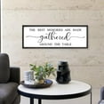 thumbnail image 6 of MODE HOME 42x15 Inch Wooden Wall Art with Title The Best Memories Are Made Gathered Around The Table, Rustic Farmhouse Dining Room Wall Decor, Large Framed Kitchen Wall Art for Home Decor, 6 of 9