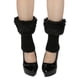 thumbnail image 1 of HongQid Womens Fuzzy Leg Warmers Knit Ankle Socks Winter Warm Ruffle Leg Sleeves Warmer Thick Boot Socks, 1 of 3
