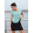 thumbnail image 7 of RBX Active Women's Athletic Zipper Pocket Woven Skort With Inner Bike Short, 7 of 7