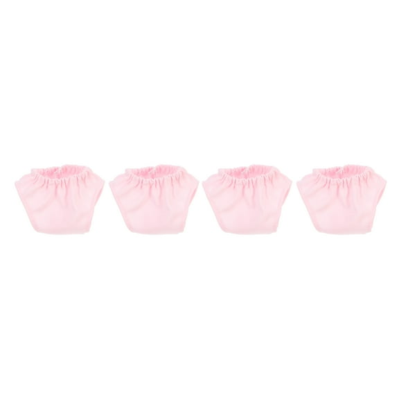 LEORX 4Set Pink Doll Panties DIY Costume Accessory for Dollhouse Miniatures and Role Playing