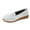 White, variant on OAVQHLG3B Sandals for Women Casual Women's Solid Casual Vacation Flat Beach Sandals Wedge Shoes