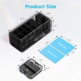 thumbnail image 6 of Weekly Pill Organizer 2 Times a Day, 7 Day Large Pill Box, Pill Case AM PM for Travel, Medication Container for Daily Vitamin,Supplements and Medicine, Morning and Night (Black), 6 of 8