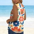 thumbnail image 7 of IFNWSV Plus Size Tank Tops for Women Sleeveless Print Flowy Loose Fit Breathable Summer Cami Top Multicolor 3XL, 7 of 7