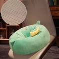 thumbnail image 4 of Round Floor Cushion 14.96in Thick Seat Cushion Pad for Floor Seating Comfort Soft Plush Butt Cushion Pillow for Living Room Bedroom Balcony Patio Lounge Cushion Support Relax Seating Accessory, 4 of 9