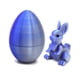 thumbnail image 2 of Decoraciones de Pascua, adornos de Pascua, regalos de Pascua, impresión de Pascua, conejos misteriosos, huevo, juguete antiestrés, decoraciones de conejo, 2 of 7