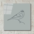 thumbnail image 4 of Epic Art 'Line Bird 1' by Line and Brush, Acrylic Glass Wall Art, 12"x12", 4 of 8