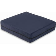 DMI Foam Seat Cushion for Wheelchair, Office Chair, Car or Kitchen Chair, 18 x 16 x 4 in, Blue