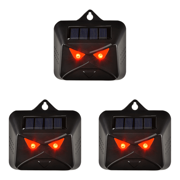 DQrwqpou Ultrasónico Animal Disuasorio IP44 Impermeable 1000 MAh para Jardín Al Aire Libre Yarda Granja