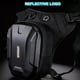 thumbnail image 5 of Bolsa rígida impermeable UROUK para motocicletas, color negro, 5 of 7