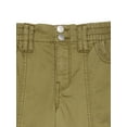 thumbnail image 2 of Wonder Nation Girls Cargo Joggers, Sizes 4-18 & Plus, 2 of 3