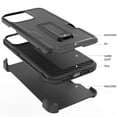 thumbnail image 2 of Armor Kombo Holster Rugged Cover Designed For Apple iphone 13 Pro 6.1"Case Black/Black, 2 of 9