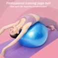 thumbnail image 5 of Yoga Ball for Fitness, Birthing, or Workout Burst & Non-Slip, Gym Quality Balance Ball-blue, 5 of 5