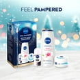 thumbnail image 2 of NIVEA Feel Pampered Skincare Routine Holiday Gift Set, Body Cream, Body Wash and Deodorant, 2 of 7