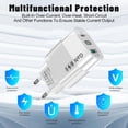 thumbnail image 1 of Adaptador de cargador USB 3.0 tipo C de carga de teléfono GaN de 65 W para Huawei (blanco de la UE), 1 of 3