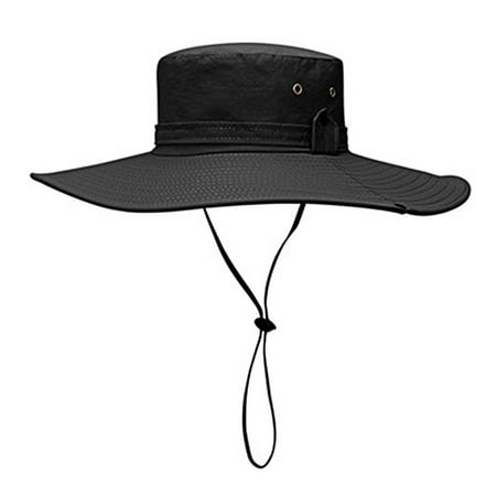 Mightlink Bucket Hat Wide Brim UV Protection Men Breathable Mesh Anti Scratch Cap for Fishing