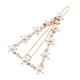 thumbnail image 1 of Accesorios decorativos para el cabello con pasador de perlas para el cabello para boda Triángulo jinwen Perlas Broche para el cabello para mujer, 1 of 8