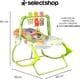 thumbnail image 2 of Silla Mecedora Columpio Electrica Para Bébe Portátil De Lujo Cómodo Bouncer Para Bebes Silla Acolchada Multifuncional Con Juguetes Colgante (VERDE), 2 of 6