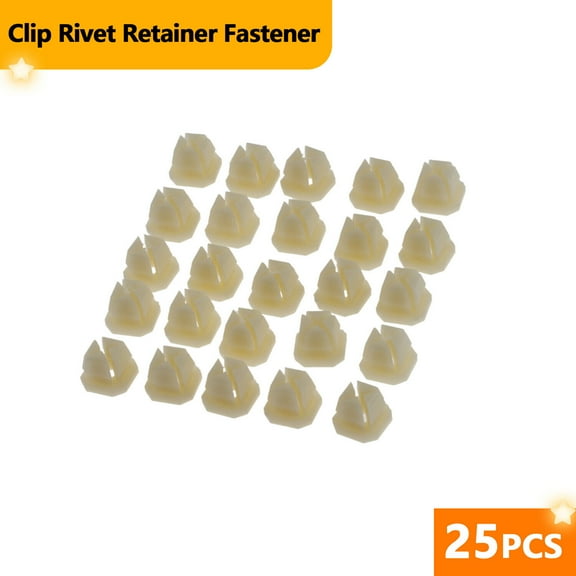 25x Headlight Bezel Grill #8 or #10 Screw Nut Clip for Chevy Truck 5/16" Hole