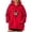 Red, variant on CUZIBR Pet Hoodie Carrier For Cat Women Oversized Hoodies Hooded Long Sleeve Soft Fall Winter Pullover,Mint Green,L
