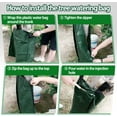 thumbnail image 5 of Sacs d'Arrosage pour Arbres de 20 Gallons, Réutilisables, Robustes, Sacs d'Eau à Libération Lente pour Arbres, Sacs d'Irrigation Goutte à Goutte en PVC de Qualité Supérieure, Lot de 5, 5 of 5