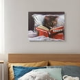 thumbnail image 4 of Empire Art Direct Late Night Thriller Graphic Art Print on Wrapped Cat Canvas Wall Art, 16" x 20" x 2", Ready to Hang, 4 of 9