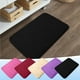 thumbnail image 1 of Esterilla gruesa de terciopelo - 2 piezas de alfombra antideslizante para cocina y baño, respaldo de espuma de microfibra suave, lavable a máquina, 1 of 1