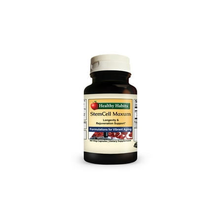 Healthy Habits StemCell Maxum - Plant-Based Age-Defying Support Supplement for Healthy Stem Cell Regeneration and Replenishment