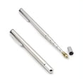 thumbnail image 1 of HLONK 2pcs Heavy-Duty Stainless Steel Retractable Teaching/Presenting Pens with Extendable Clip - Telescopic Ballpoint Pointers  No Battery Needed  for Classroom  Office  Conference  Home, 1 of 3