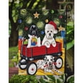 thumbnail image 3 of Carolines Treasures AMB1445GF Christmas Westie Newfoundland Dalmatian Flag Garden Size  Small multicolor, 3 of 3