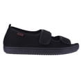 thumbnail image 3 of Sandalias diabéticas zapatos de caminata cómodos transpirables para personas mayores (43-44) Negro, 3 of 9
