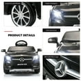 thumbnail image 5 of Licensed Mercedes Benz AMG 6V Kids Ride on Cars, iYofe Electric Ride on Toy with Remote Control, MP3 Player, AUX/USB Port, Headlights, Electric Car Toy for Boy Girl 2-4 Yrs Old, Birthday Gift, Black, 5 of 11