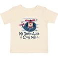 thumbnail image 3 of Inktastic My Great Aunt Loves Me Nephew Bear Boys Baby T-Shirt, 3 of 5