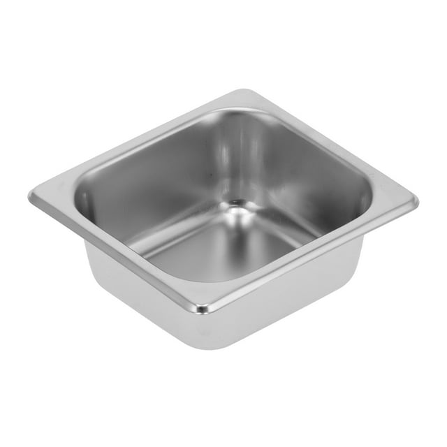 Lavabo de Acero Inoxidable ANGGREK Servidor de Buffet 6,5 Cm