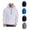 White, variant on Dovford Men's Quarter Zip Pullover Heavy Sweatshirts Warm Fleece Sweatshirt Hoodies Shirt with Pockets