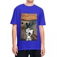 thumbnail image 1 of Camiseta de Snoopy y Charlie Brown de Peanuts, divertida camiseta de hip hop, camisetas de manga corta, camisetas de verano 100% algodón, camisetas de talla grande, 1 of 5