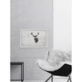 thumbnail image 4 of French Flair Elk Stare Framed Painting Print - Wall Art Decor Home Stock, 4 of 6