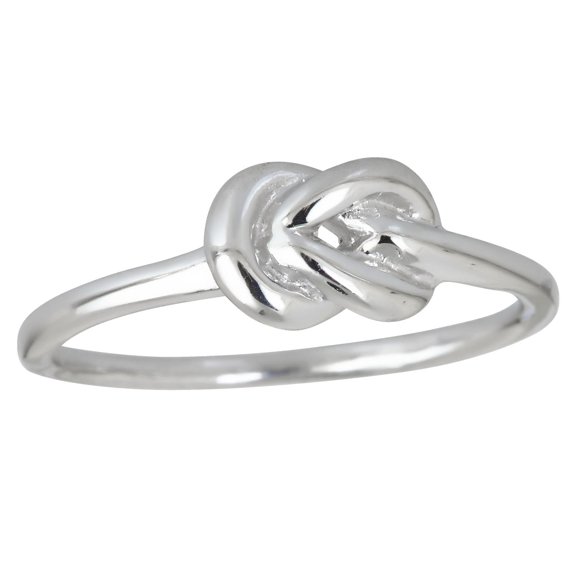 Decadence Sterling Silver Love Knot Ring