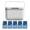 White, variant on Portable Outdoor Cooler Box With Reusable Ice Packs Leak Proof Insulated Mini Chiller Box For Camping Picnic Hiking Beverage Food Cooling Storage Supply