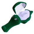 thumbnail image 1 of Alligator Rings Box Decorative Rings Box Cute Rings Box Portable Jewelry Rings Box, 1 of 4