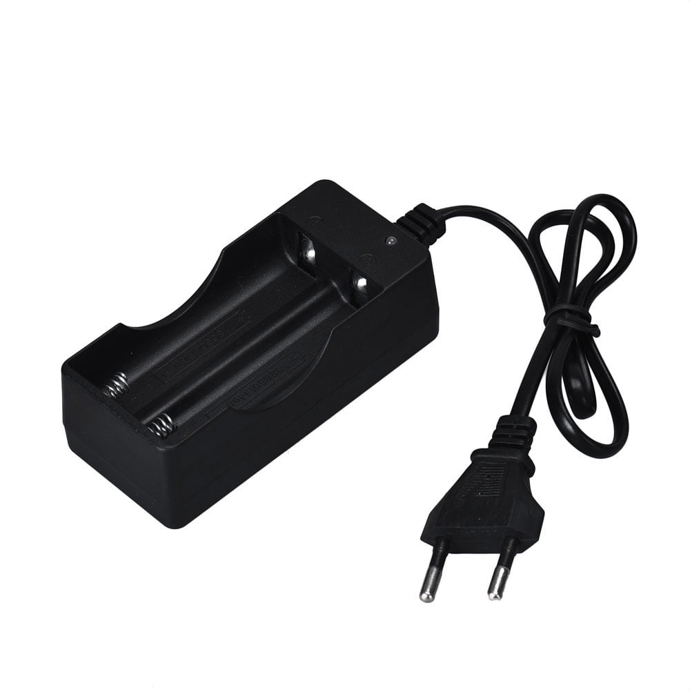 1pcs New Black Intelligent Charger For 1x 18650 3.7V Li-ion Battery 