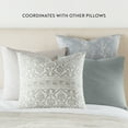 thumbnail image 4 of Noble Linens 2-Pack Cotton Slub Decor Throw Pillows - Willow Light Blue, 4 of 4