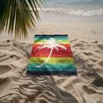 thumbnail image 2 of Printed Microfiber Sueded Beach Towel in Mesh bag, 2 of 2