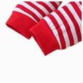 thumbnail image 6 of HCNTES Baby Boy Winter Clothes Baby Christmas Outfit Boy Romper Newborn Baby Boy Clothes Rib Knit Long Sleeve Romper Cute Suspender Pants Solid Infant Fall Winter Gentleman Outfit, 6 of 9