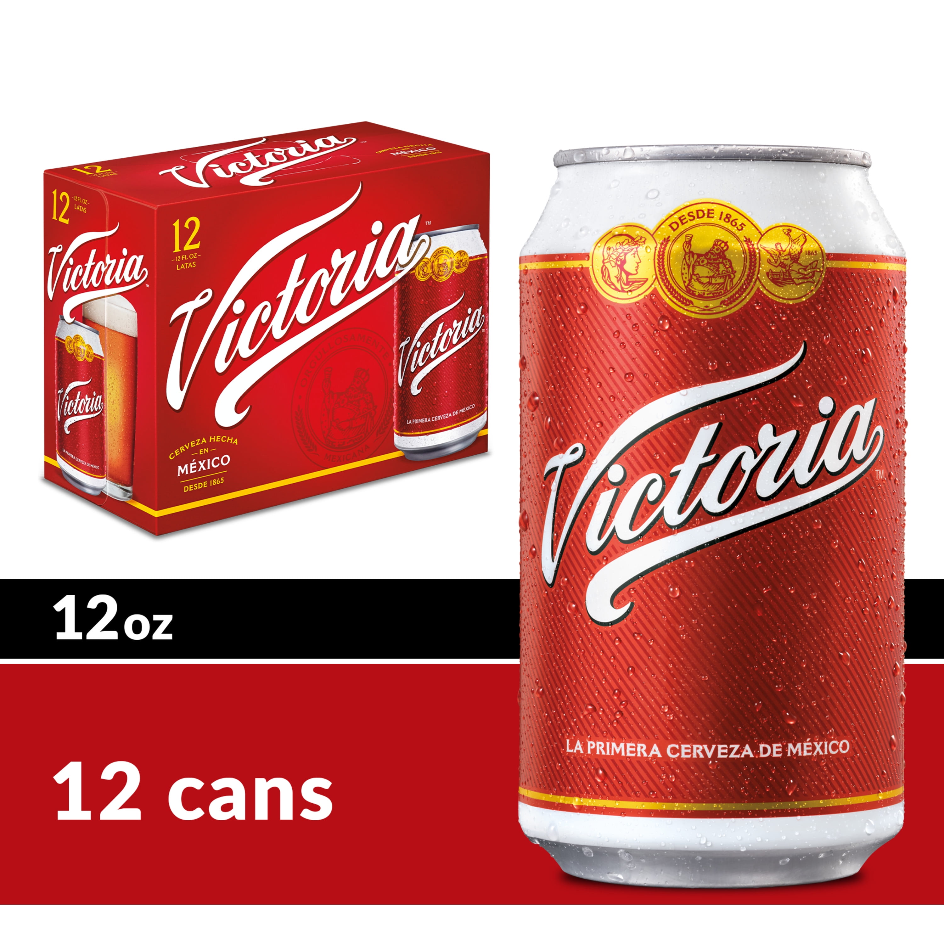 Victoria Mexican Lager Beer 12 Pack, 4 ABV in Hungary at HUF 16234