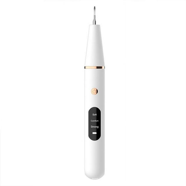 Removedor de placa para dientes Eliminar manchas de dientes Tarter Placa Cálculo Herramientas dentales-con Led 5 modos ajustables 3 cabezales de limpieza reemplazables 99% seguro