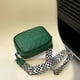thumbnail image 1 of Bolsa de hombro de piel de vaca de primera capa, bandolera con letras de moda para el trabajo (verde) Ndcxsfigh Para Estrenar, 1 of 9